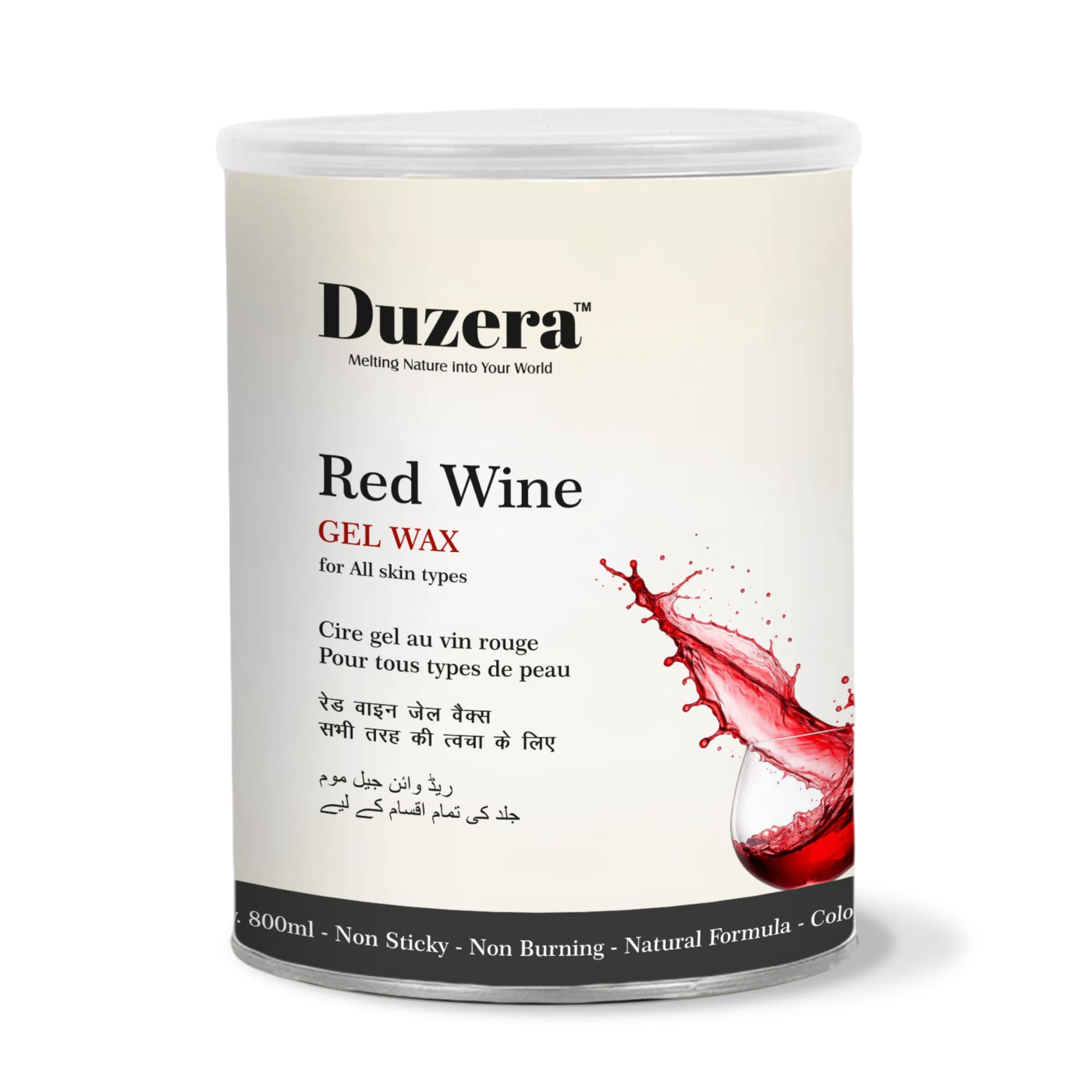 Redwine Gel Wax For All Skin - 800ml