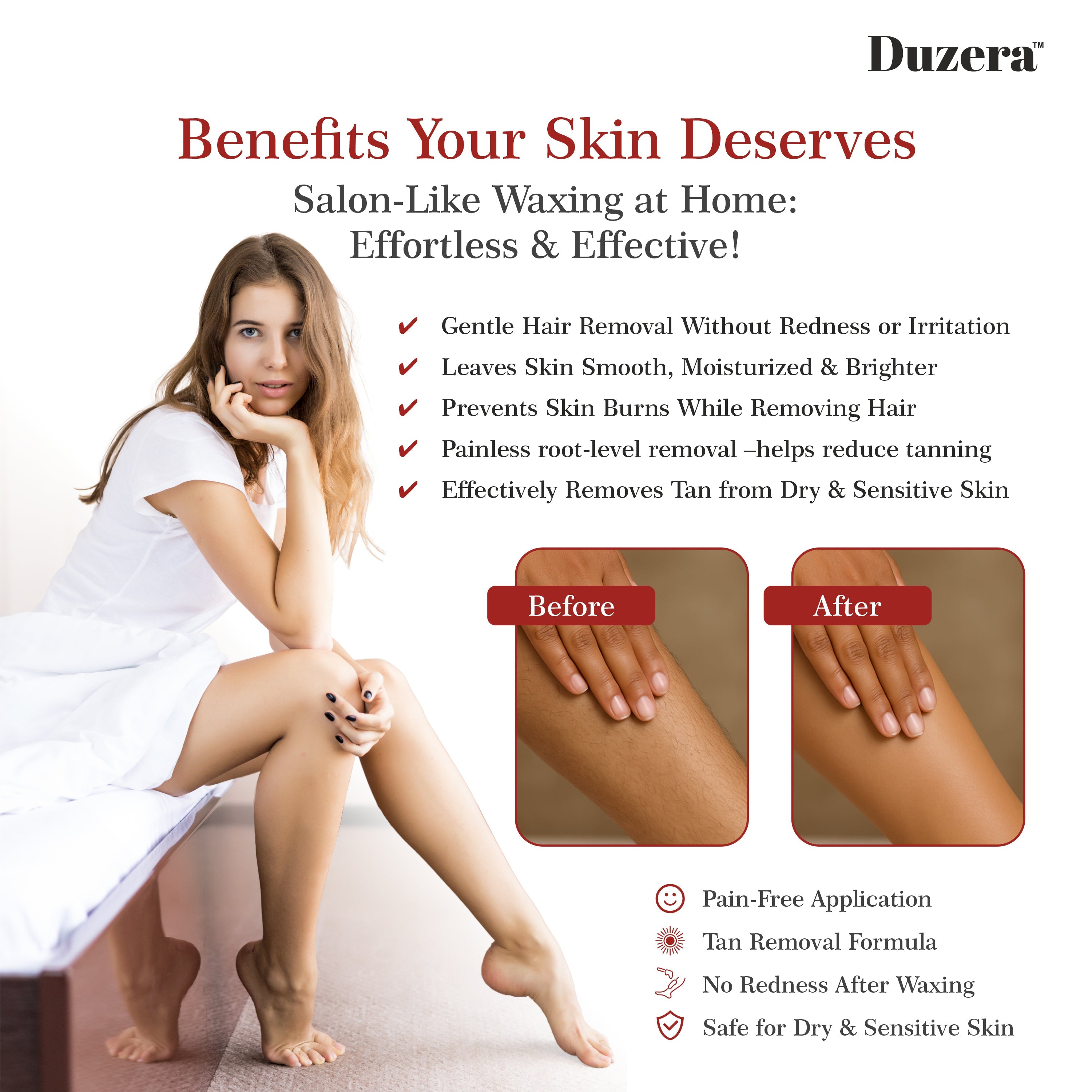 Redwine Gel Wax For All Skin - 800ml