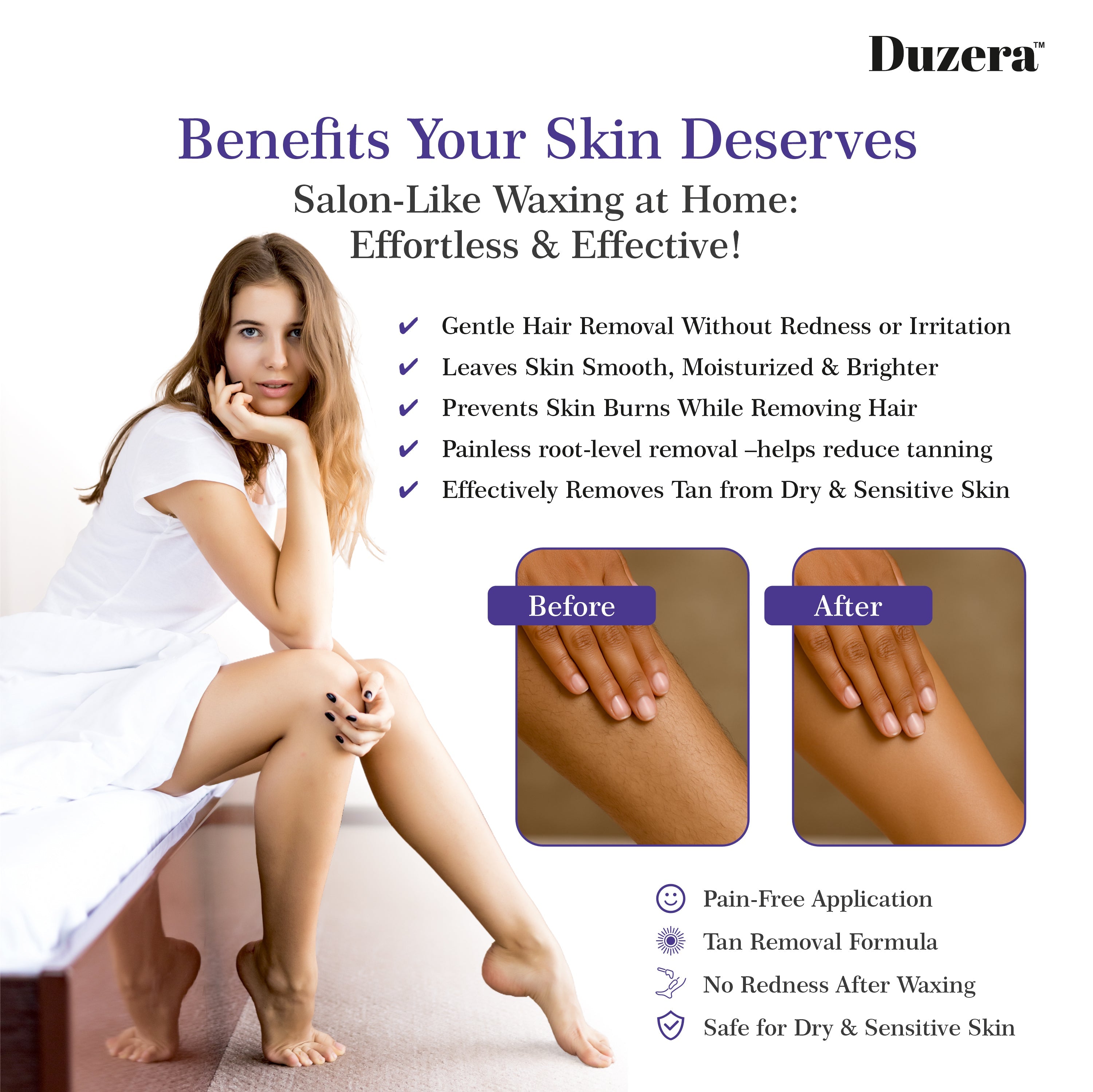 Blueberry Gel Wax For All Skin - 800ml