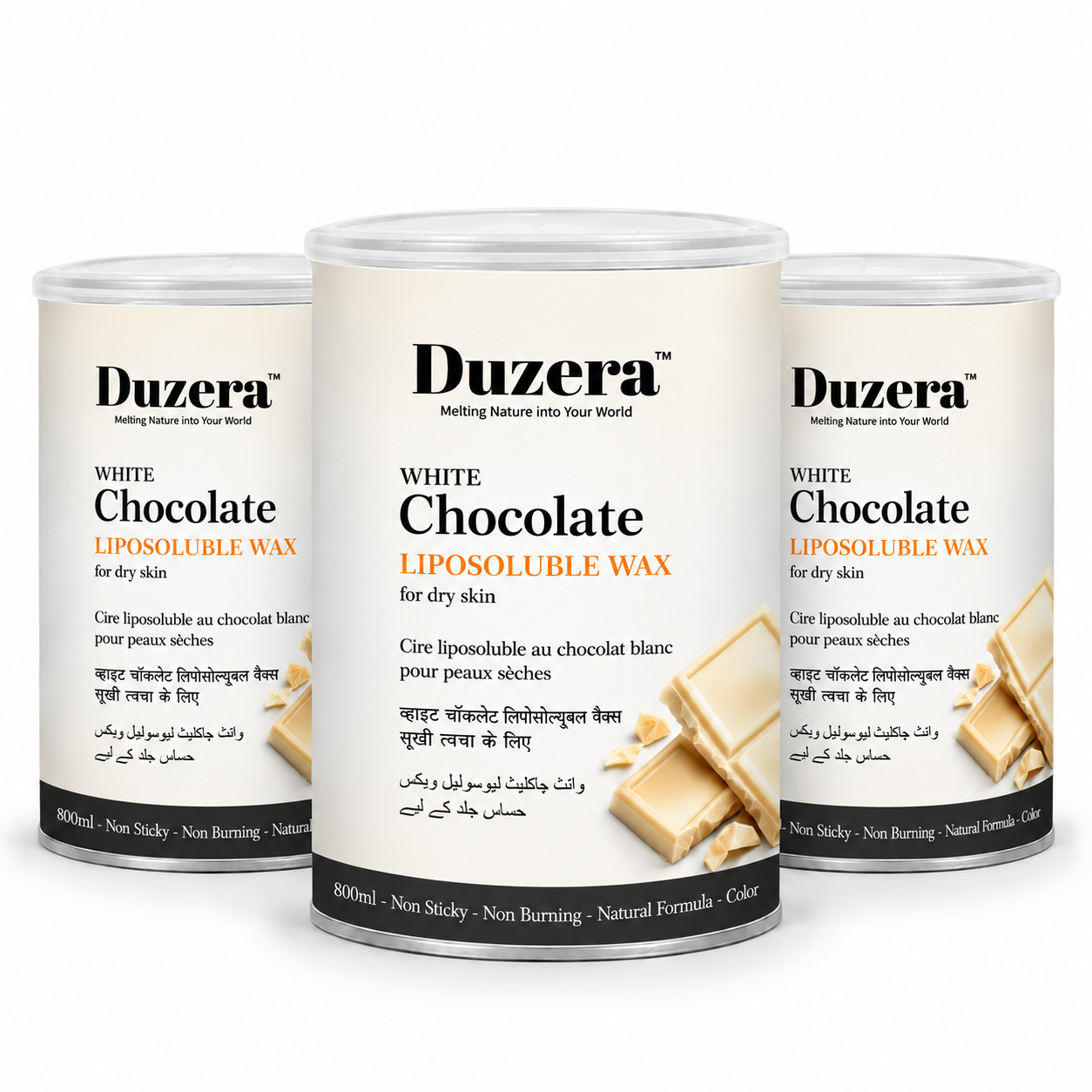 White Chocolate Liposoluble Wax For Smooth Skin - 800ml