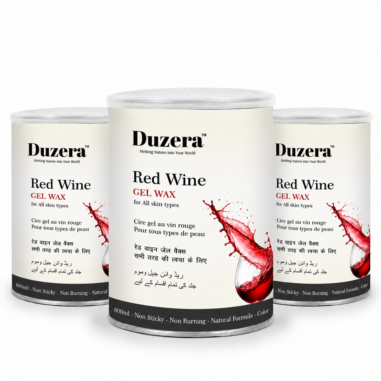 Redwine Gel Wax For All Skin - 800ml